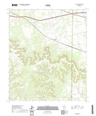 US Topo 7.5-minute map for Chalk Peak TX