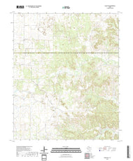US Topo 7.5-minute map for Chalk SW TX