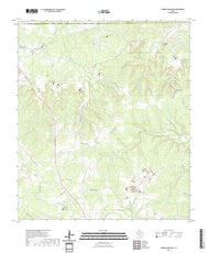 US Topo 7.5-minute map for Cherry Mountain TX