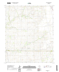 US Topo 7.5-minute map for China Grove TX