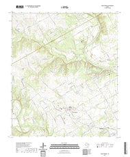 US Topo 7.5-minute map for China Springs TX