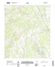 US Topo 7.5-minute map for Chriesman TX