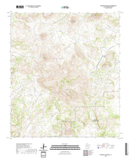 US Topo 7.5-minute map for Christmas Mountains TX