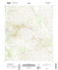US Topo 7.5-minute map for Christoval TX