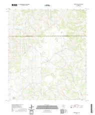 US Topo 7.5-minute map for Christoval SE TX