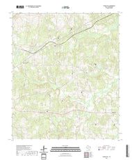 US Topo 7.5-minute map for Church Hill TX