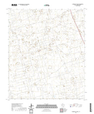 US Topo 7.5-minute map for Clabber Hill Ranch TX
