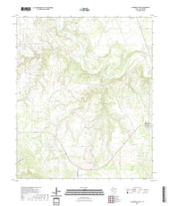 US Topo 7.5-minute map for Clairemont West TX