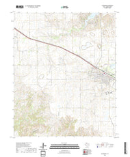 US Topo 7.5-minute map for Clarendon TX