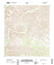 US Topo 7.5-minute map for Clark Waterhole TX