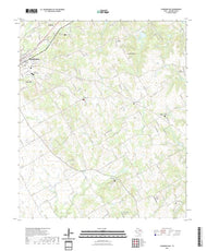 US Topo 7.5-minute map for Cleburne East TX