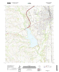 US Topo 7.5-minute map for Cleburne West TX