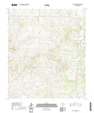 US Topo 7.5-minute map for Cold Creek Spring TX