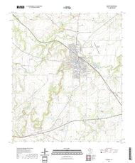 US Topo 7.5-minute map for Coleman TX