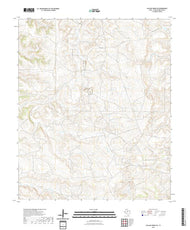 US Topo 7.5-minute map for Collins Creek SW TX