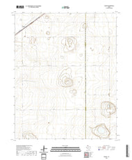 US Topo 7.5-minute map for Conlen TX