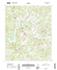 US Topo 7.5-minute map for Coon Creek Lake TX