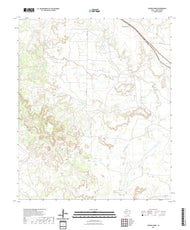 US Topo 7.5-minute map for Cooper Creek TX