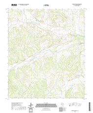 US Topo 7.5-minute map for Coralina Ranch TX