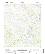 US Topo 7.5-minute map for Corbet TX
