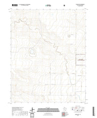 US Topo 7.5-minute map for Corlena NW TX