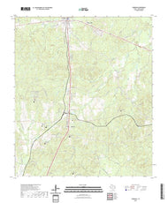 US Topo 7.5-minute map for Corrigan TX