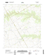 US Topo 7.5-minute map for Coryell TX