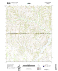 US Topo 7.5-minute map for Cottonwood Camp TX