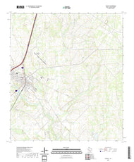 US Topo 7.5-minute map for Cotulla TX