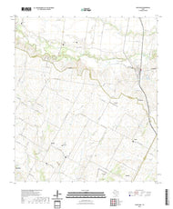 US Topo 7.5-minute map for Coupland TX
