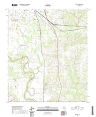 US Topo 7.5-minute map for Courtney TX