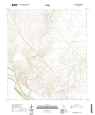 US Topo 7.5-minute map for Cow Creek Tank TXCOA