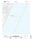 US Topo 7.5-minute map for Crane Islands SW TX
