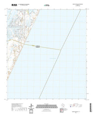 US Topo 7.5-minute map for Crane Islands SW TX