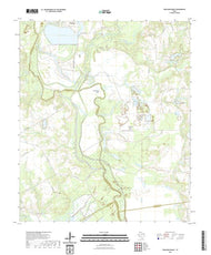 US Topo 7.5-minute map for Creslenn Ranch TX