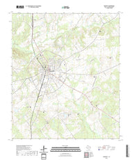US Topo 7.5-minute map for Crockett TX