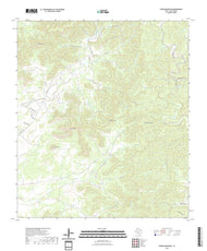 US Topo 7.5-minute map for Crown Mountain TX