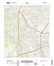 US Topo 7.5-minute map for Culebra Hill TX