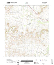US Topo 7.5-minute map for Cumbie Draw TX