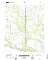 US Topo 7.5-minute map for Cunningham TX