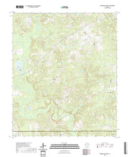 US Topo 7.5-minute map for Cunningham Creek TX