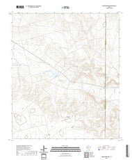 US Topo 7.5-minute map for Currie Reservoir TX