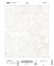 US Topo 7.5-minute map for Cuthbert TX