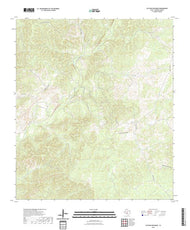 US Topo 7.5-minute map for Cutting Pen Draw TX