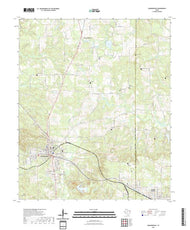 US Topo 7.5-minute map for Daingerfield TX