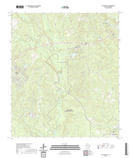 US Topo 7.5-minute map for Dallardsville TX
