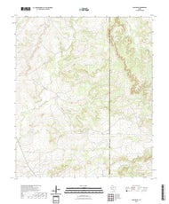 US Topo 7.5-minute map for Dam Draw TX