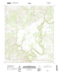 US Topo 7.5-minute map for Daniels TX