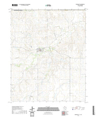 US Topo 7.5-minute map for Darrouzett TXOK