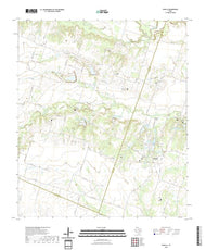 US Topo 7.5-minute map for Davilla TX